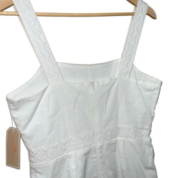 NWT Copper Key White Embroidered Mini Dress - Picture 5 of 8